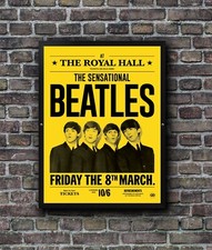 The beatles tour poster - the,
