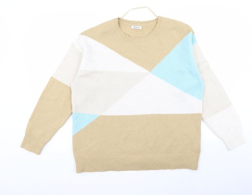 Damart mens beige - mens, v-neck