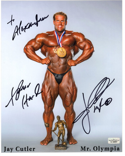 Jay cutler signed 10 photo - jay, x