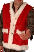 Santa Waistcoat with Bells -