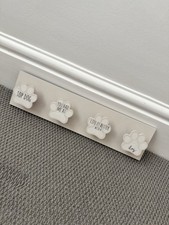 Dog Paw Coat Hook Board |