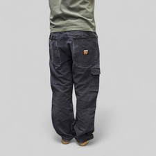 Vintage Timberland pro baggy wide leg workwear carpenter pants navy W34 x L30