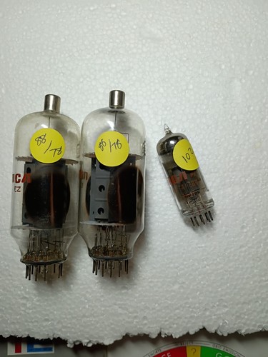 Matched pair rca 6js6c testing - 6js6c,