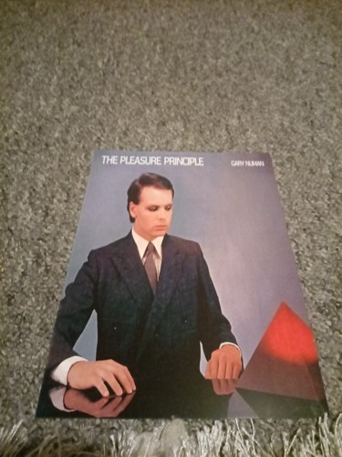 Gary numan metal sign - numan,