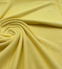 Plain Lemon Yellow Mesh Fabric