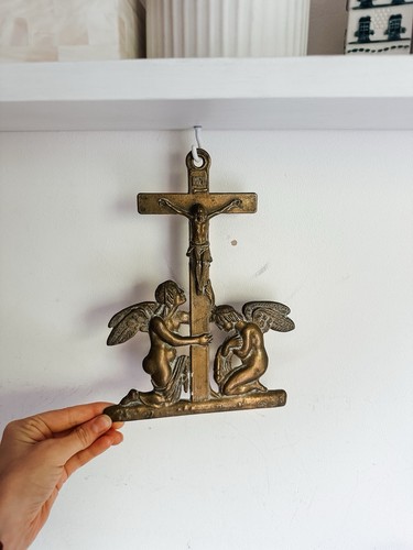 Antique brass inri - antique, water