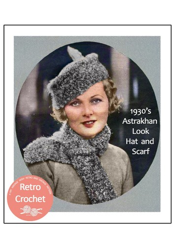 1930s ladies cossack hat and - ladies,