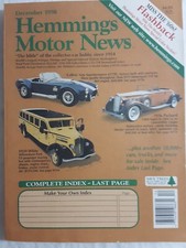 Hemmings motor news mag - motor,