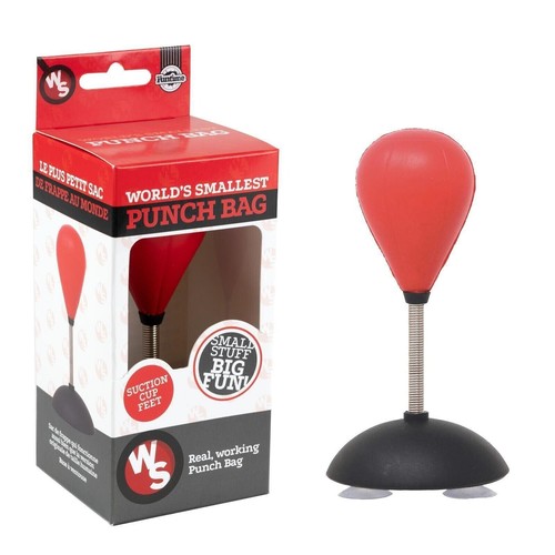 Worlds smallest punch bag - smallest,
