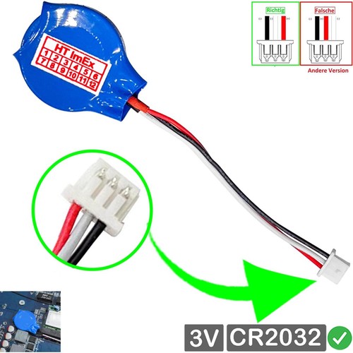 Rtc bios cmos battery pin - cmos, 3-pin