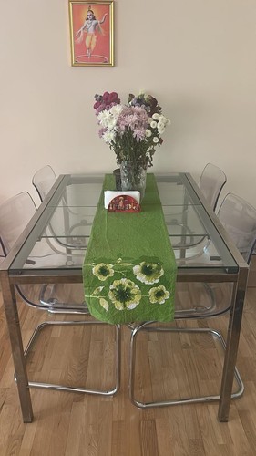 Ikea glass round - round, dining