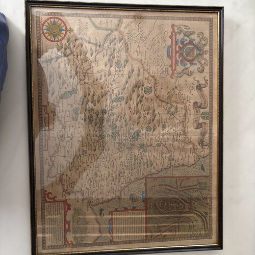 Original john speed map - original,