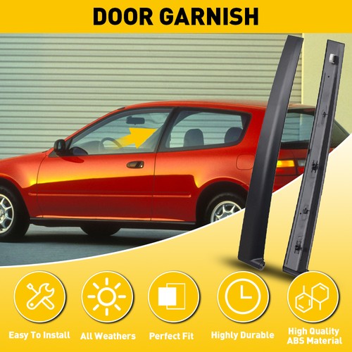 Side door pillar garnish - r&l,