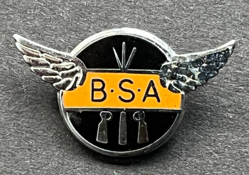 Motorcycle pin badge bsa - pin,