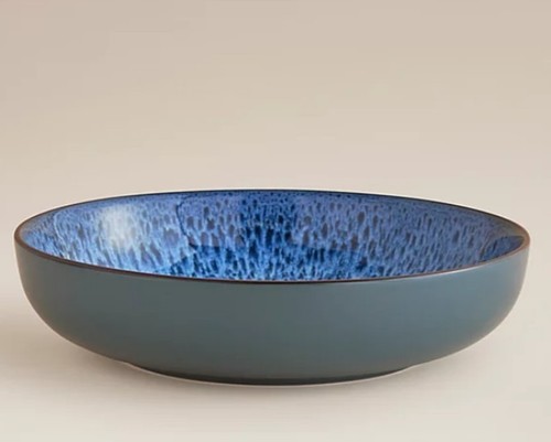 Blue reactive glaze stoneware - glaze,