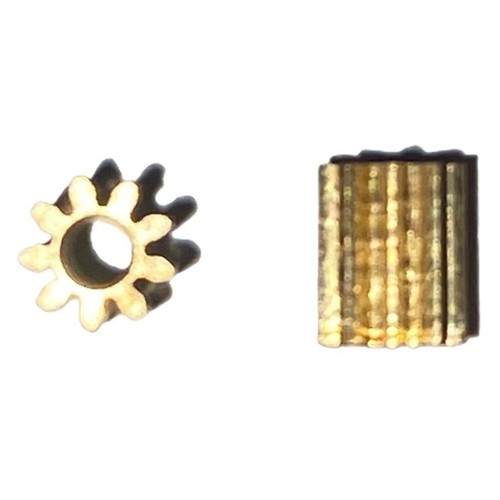 Brass pinion gears teeth - gears,