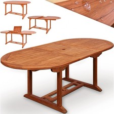 Extending Wooden Garden Dining