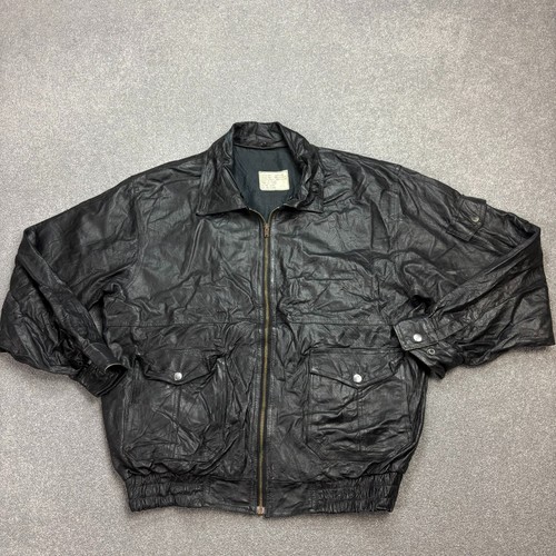 Leather flying jacket - leather,