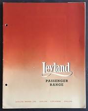 LEYLAND PASSENGER RANGE Sales Brochure JUL 1949 #620 TITAN & TIGER