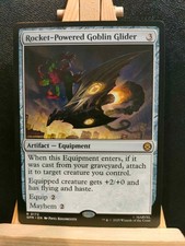 Rocket powered goblin glider - rocket-powered,