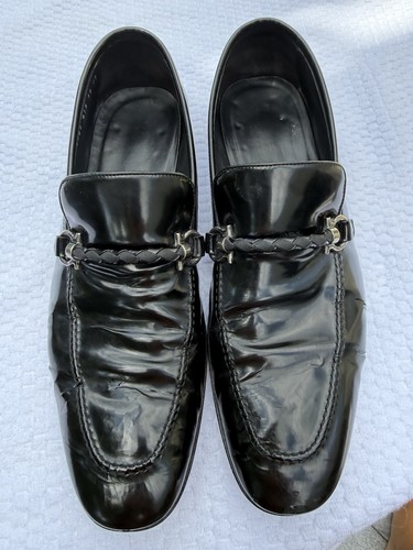 Ferragamo men patent - men’s,
