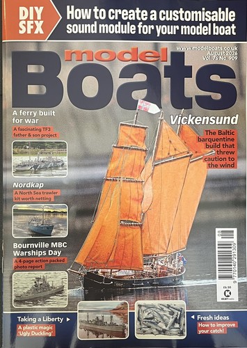 Model boats magazine issue - boats,