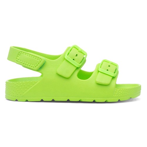 Girls sandals green - green, flat