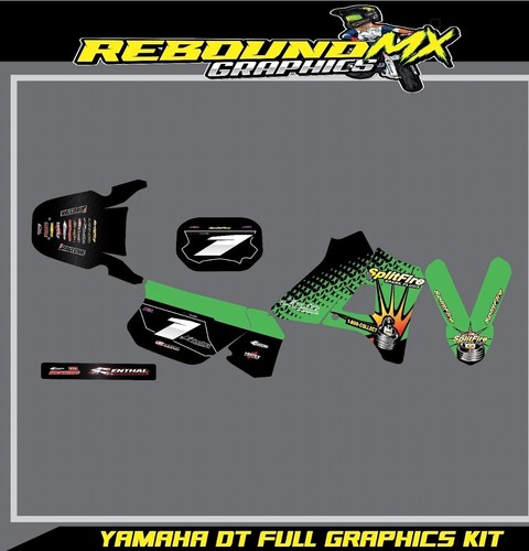 Yamaha dtr125 stickers - yamaha,