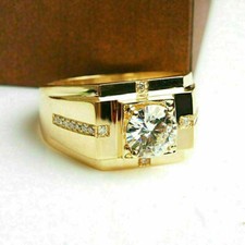 Men's 2 CT 14k Yellow Gold