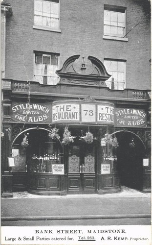 Maidstone the restaurant - maidstone.,
