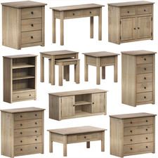 Solid Pine Bedroom Furniture Living Room Bedside Chest Drawer Coffee Table