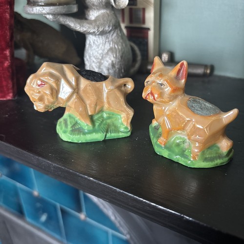 Two vintage lustre ware - two,