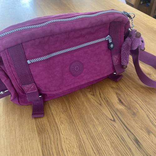 Kipling purple shoulder bag - shoulder,