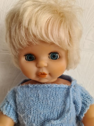 Vintage vinyl jointed doll - vinyl,
