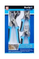 3pc Leather Hole Punch And