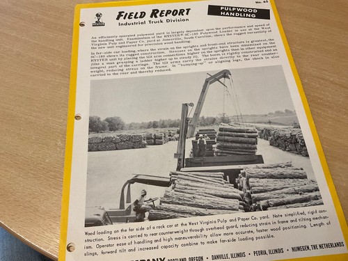 1950 hyster company - hyster, usa
