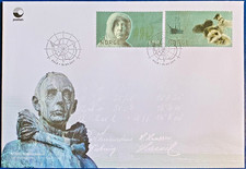 Norway FDC Year 2011 Roald Amundsen First at South Pole 100 Years Anniversary