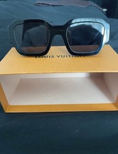 LOUIS VUITTON  LV Clash Round Square Men's Sunglasses Black 