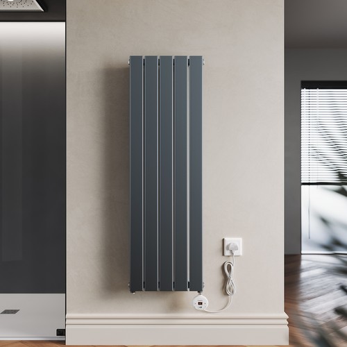 Electric radiator wall - radiator, mounted