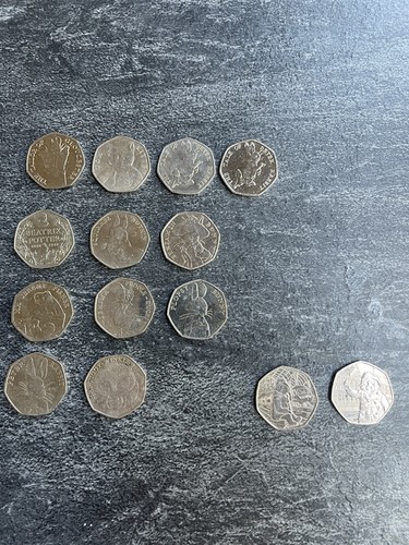 50p collection peter rabbit - 50p,