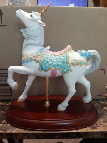 Lenox porcelain carousel horse - porcelain,