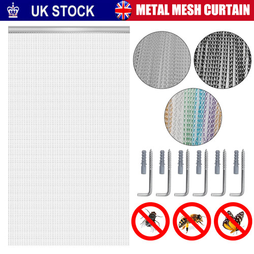 Aluminium door fly - aluminium, screen