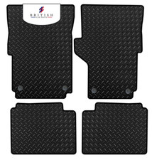 Fits Vw Amarok Double Cab 2010-2020 Tailored 3mm HD Rubber Car Floor Mats Black