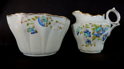 Antique vintage tea set milk - tea,