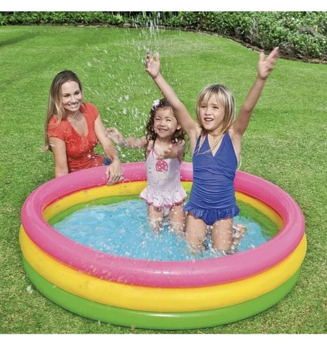 Intex rainbow paddling - paddling, pool