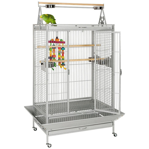 Large parrot cage play - cage,