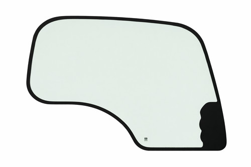 Side cab glass window to - side,