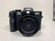 NBD 4K Digital Camera S100 48MP/60FPS Video Camera for Vlogging, 32GB, CLEARANCE