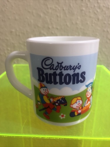 Cadburys buttons mug arcopal - cadburys, mug,