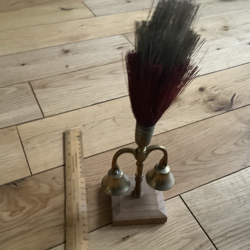 Vintage brass horse swinger - brass,